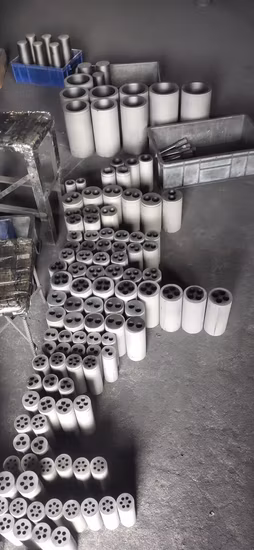Molde de grafito para fundición de tubos/varillas de latón
